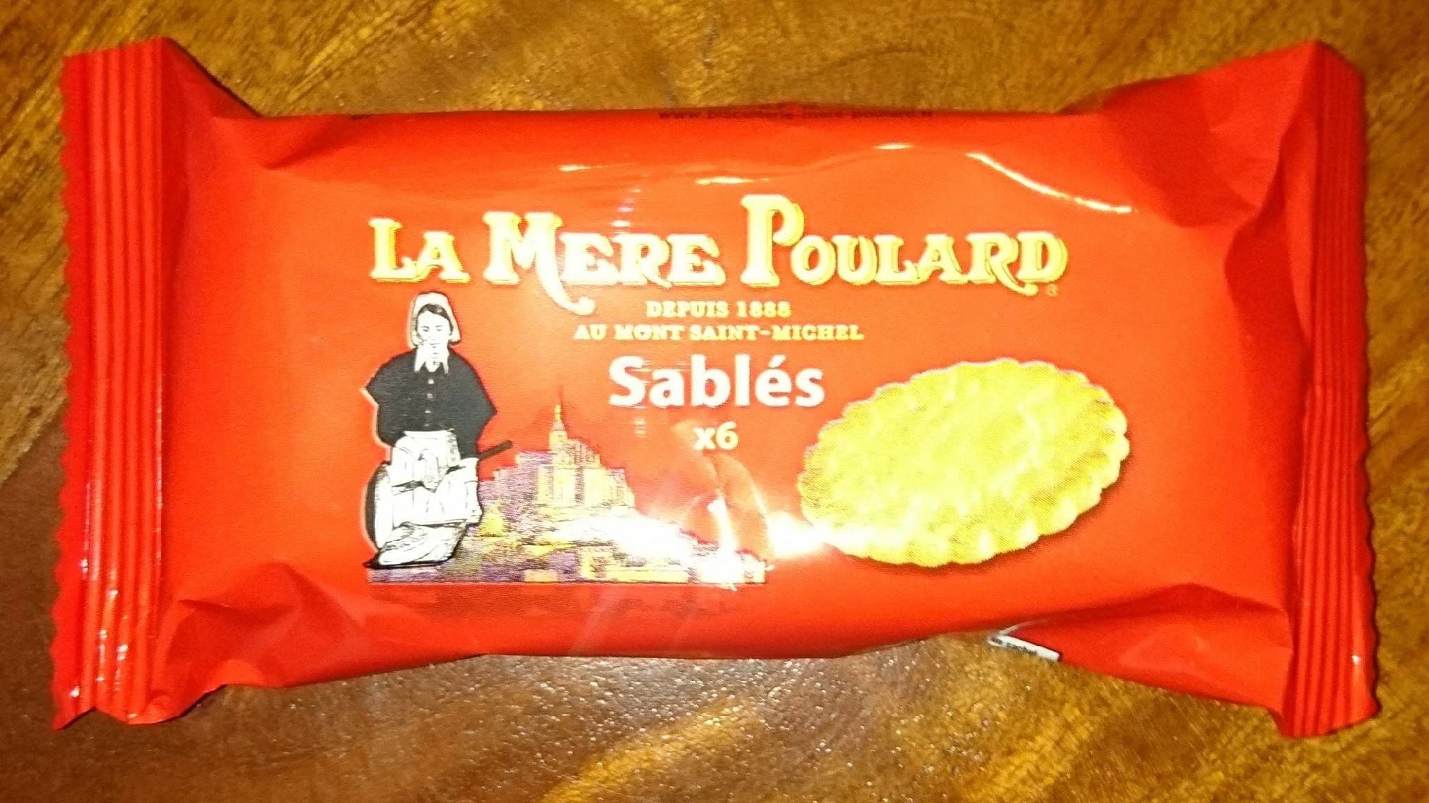 La Mère Poulard Sablés packshot