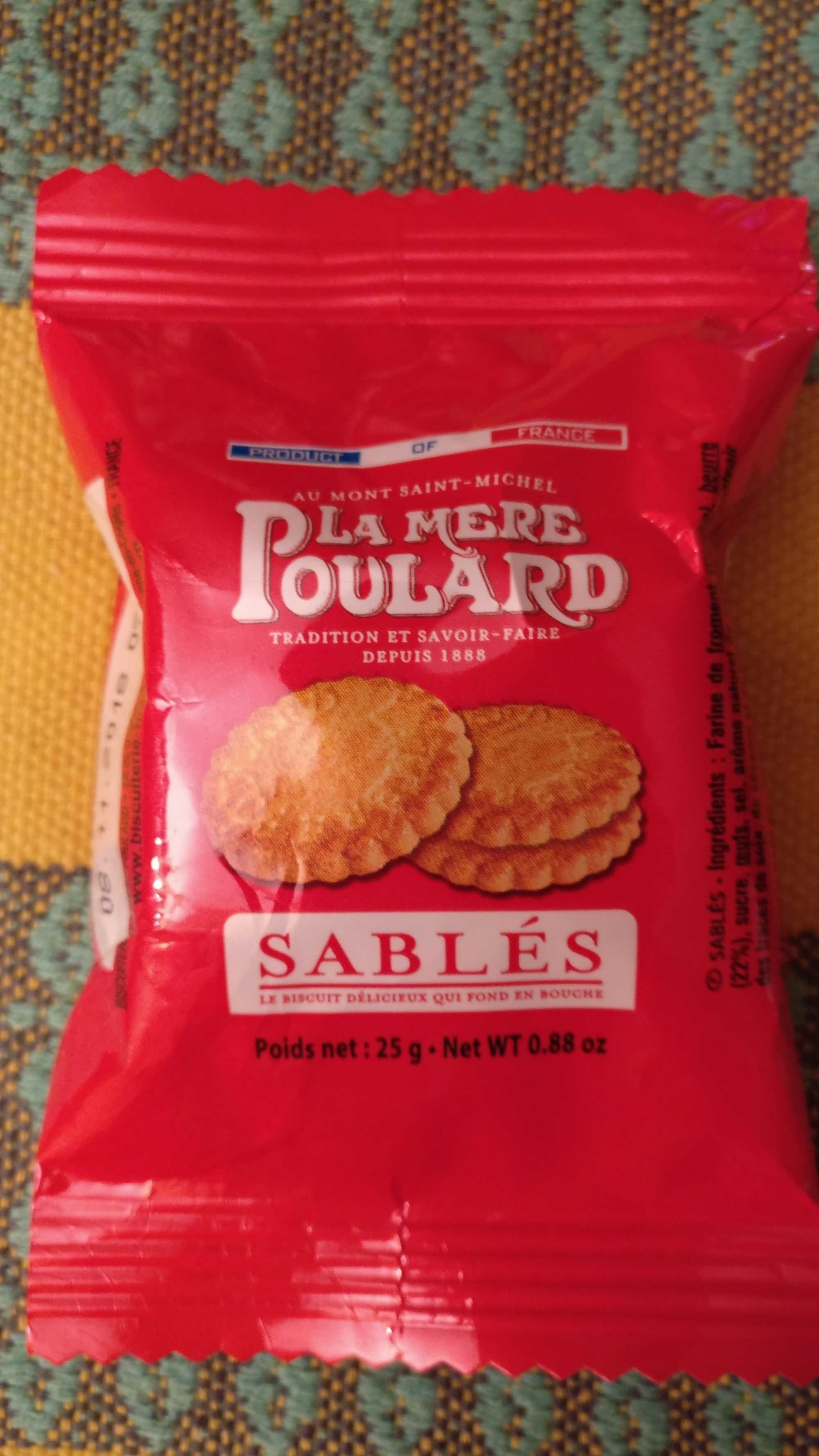La Mère Poulard Sablés packshot