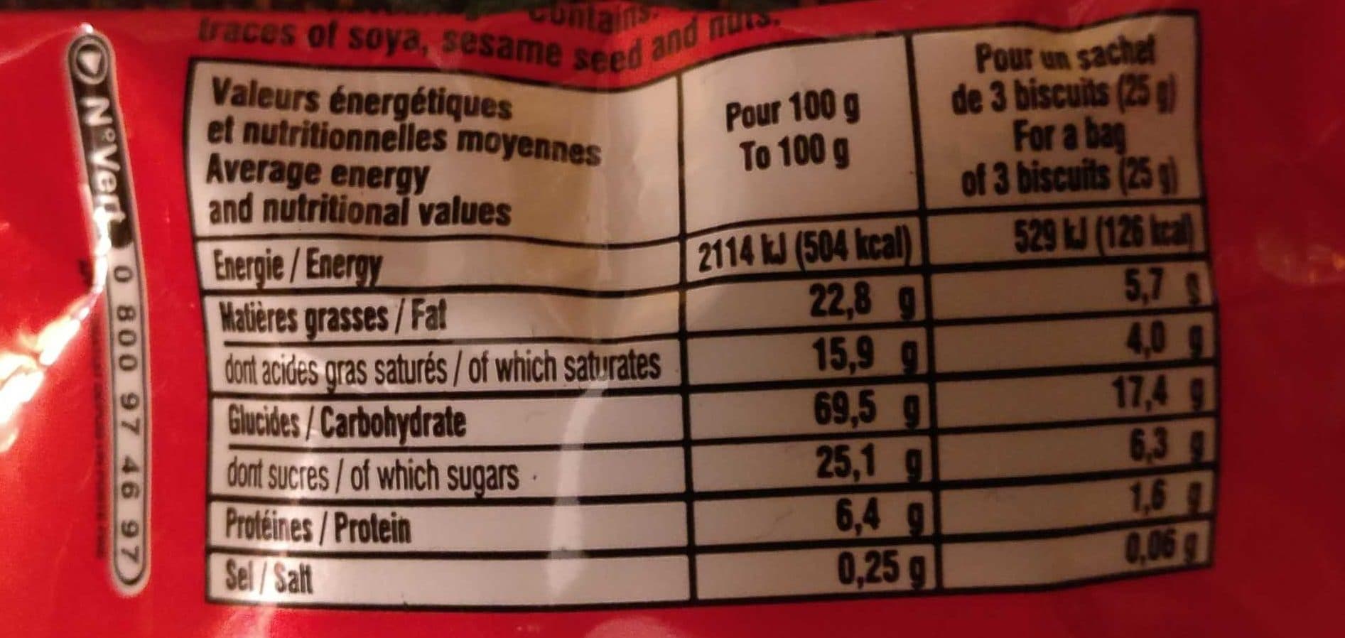 La Mère Poulard Sablés packshot