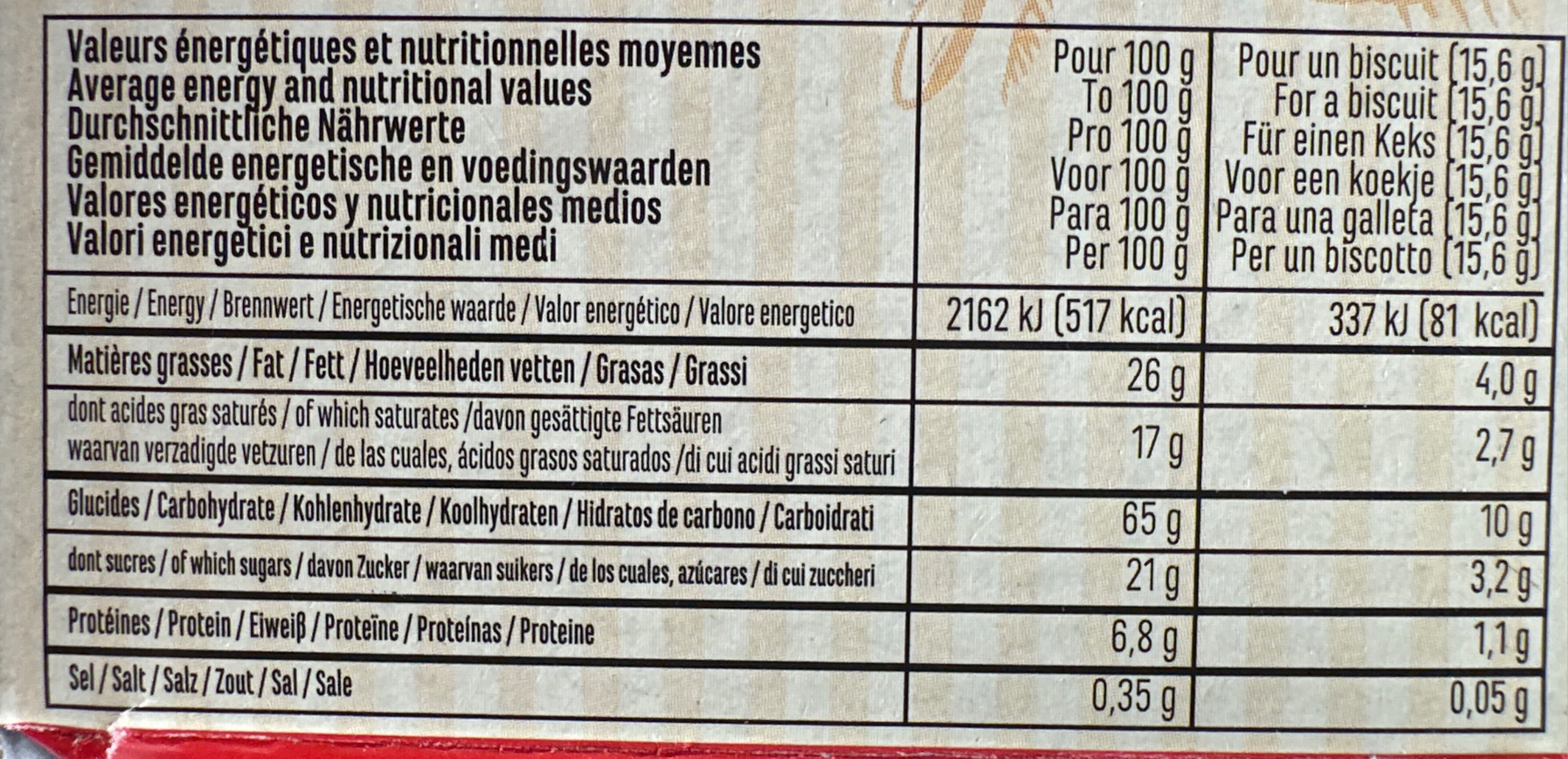 La Mère Poulard Le Palet pur beurre packshot
