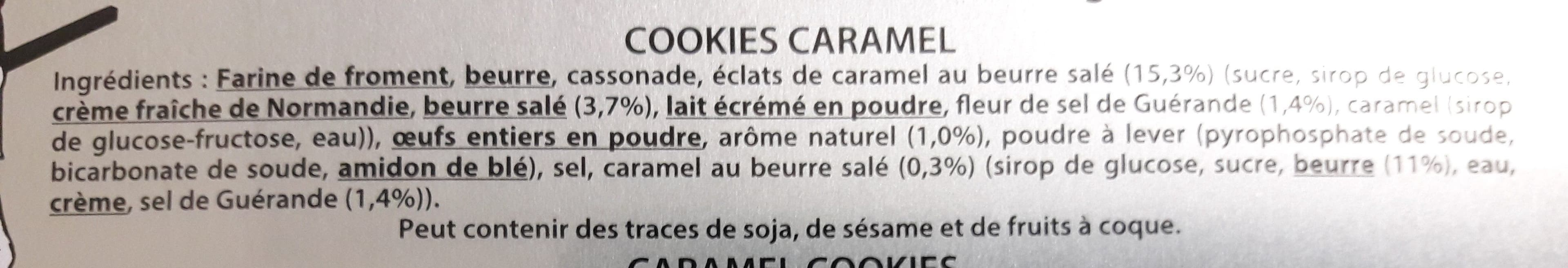 La Mère Poulard Les Cookies Caramel packshot