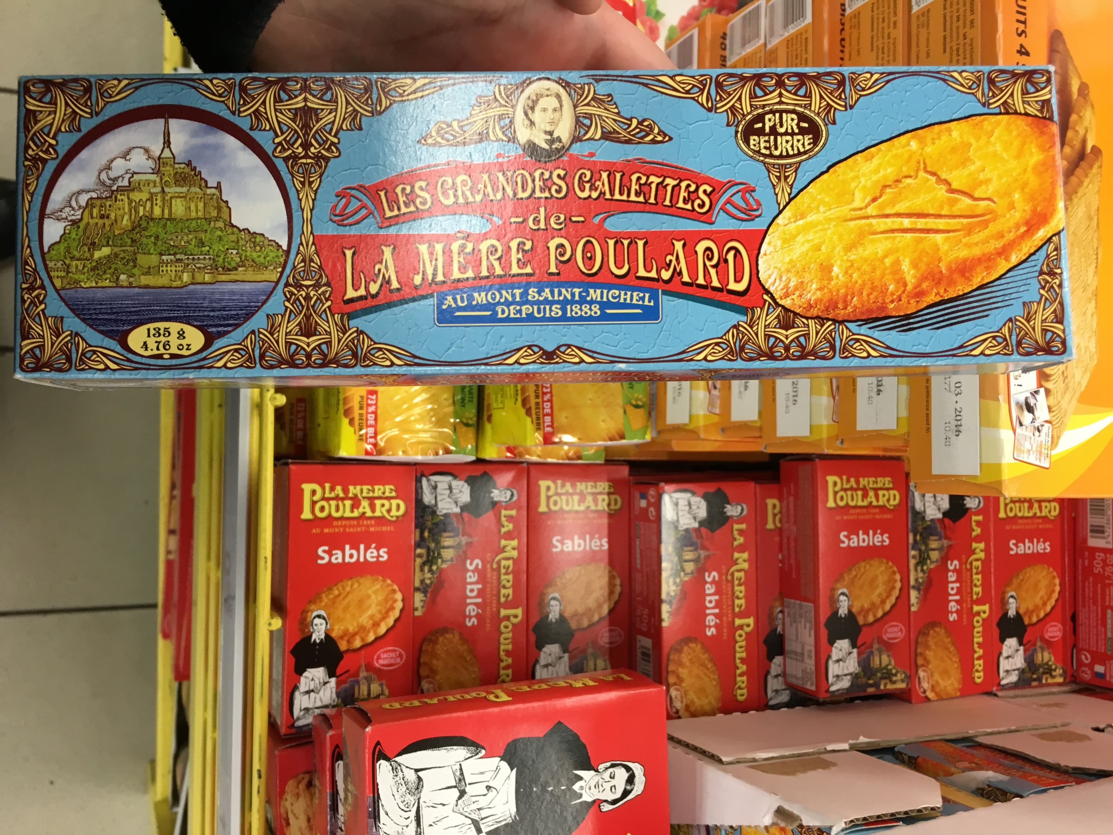 La Mère Poulard Les Grandes Galettes de la Mère Poulard packshot