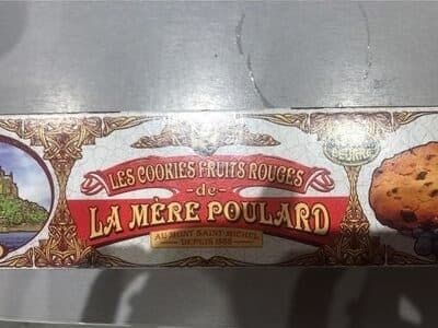 La Mere Poulard Cookies fruits rouges packshot