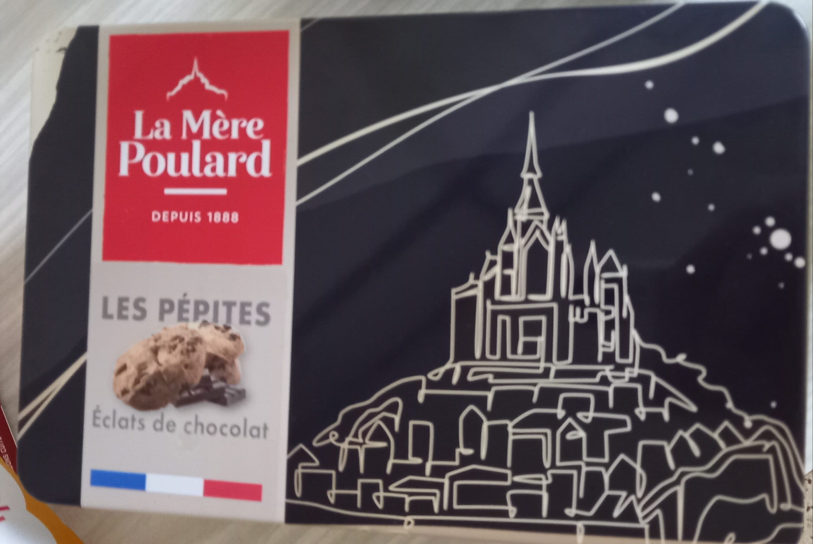 La Mère Poulard Les Cookies du Mont Saint Michel packshot