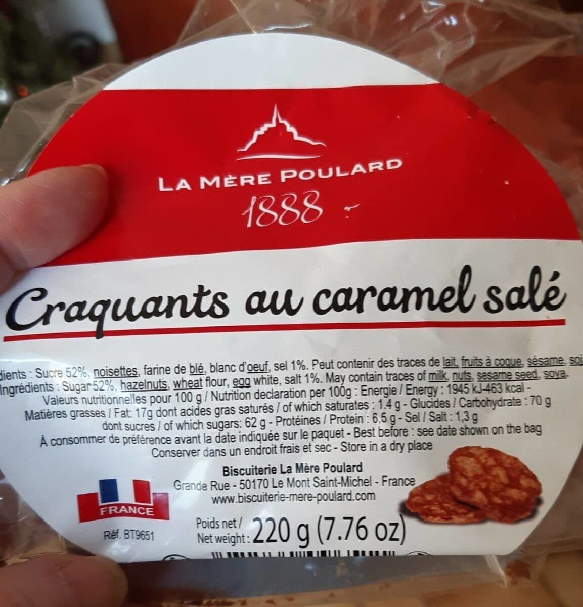 La Mere Poulard Craquant au caramel salé packshot