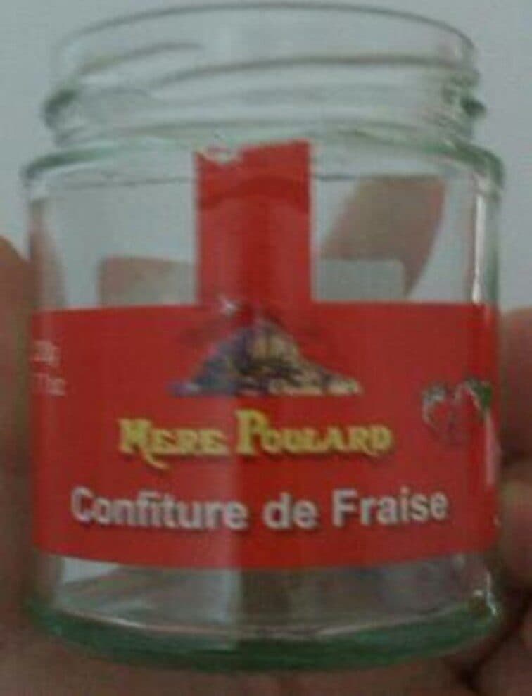 La Mère Poulard Confiture Fraise packshot