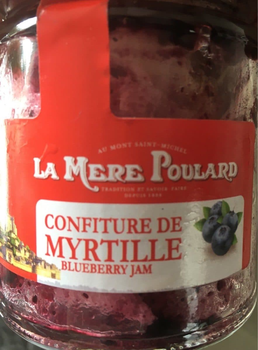 La Mère Poulard Confiture de myrtille packshot