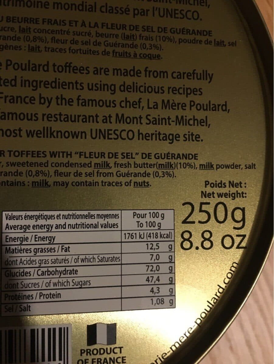 La Mère Poulard Caramel au beurre frais packshot