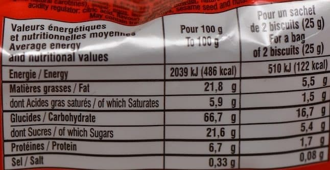 La Mère Poulard Palets Saveur Citron packshot