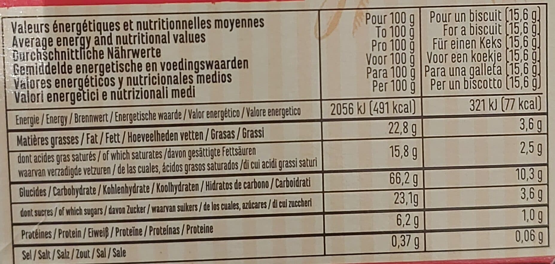 La Mère Poulard Le Palet citron packshot