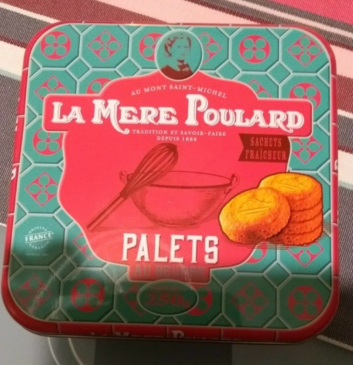 La Mère Poulard Palets au beurre packshot