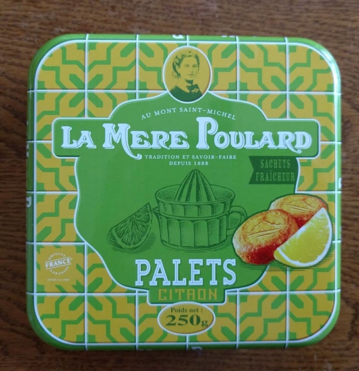 La Mère Poulard Palets citron packshot