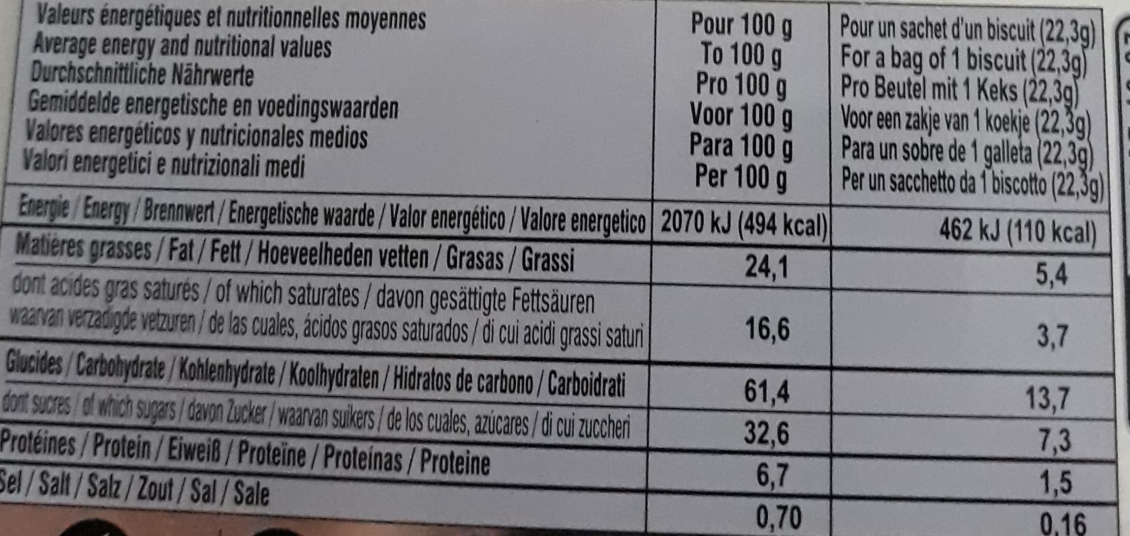 La Mère Poulard Cookies gourmands packshot