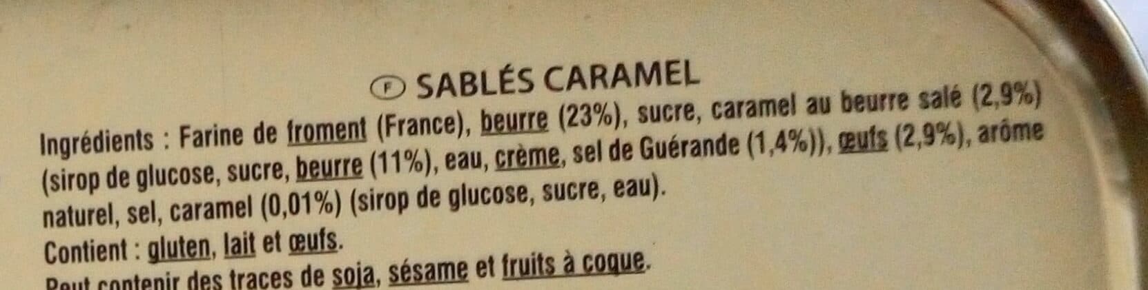 La Mère Poulard Les sablés de la Mère Poulard - Caramel packshot