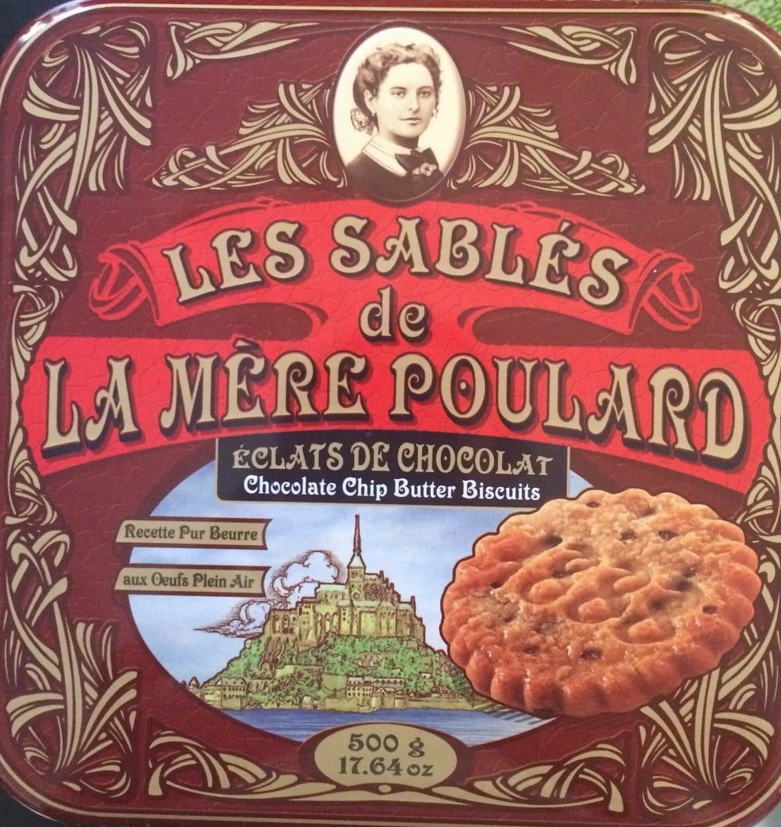 La Mère Poulard Les sablés de la mére poulard - eclats de chocolat packshot