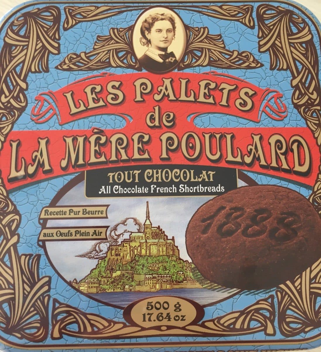 La Mère Poulard Les Palets tout chocolat packshot