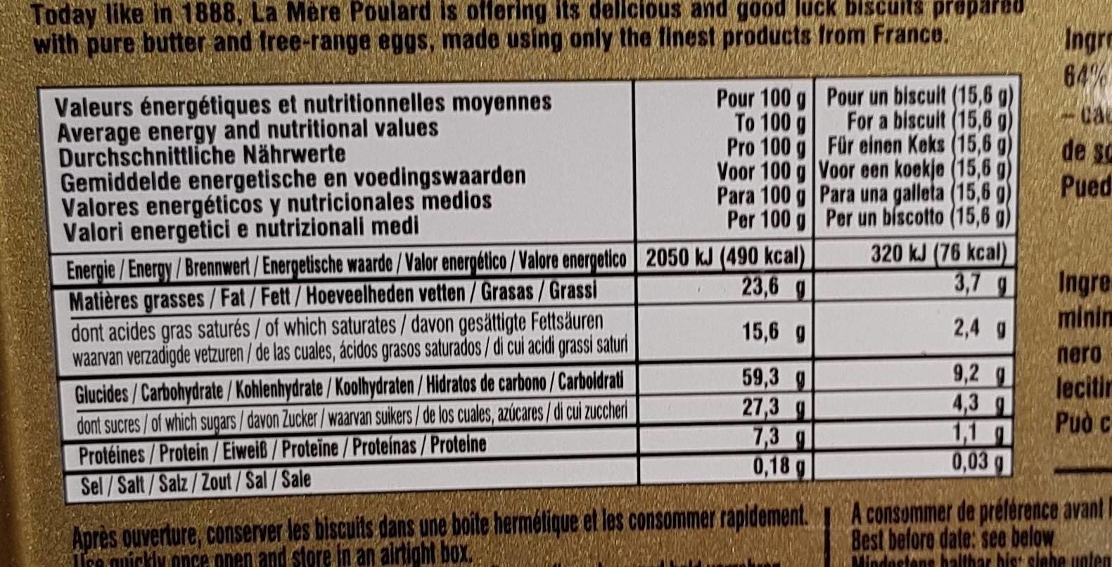 La Mère Poulard Palets tout chocolat packshot