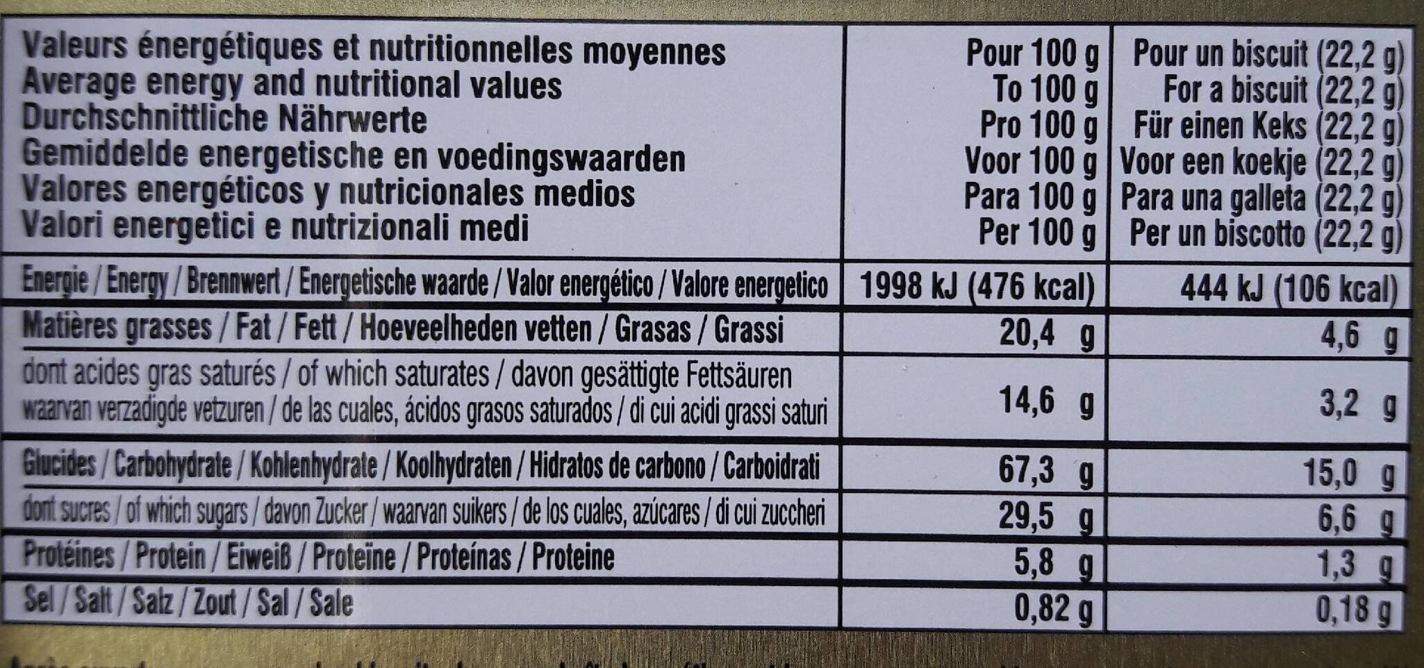 La Mère Poulard Les cookies de la mère Poulard pomme caramel packshot