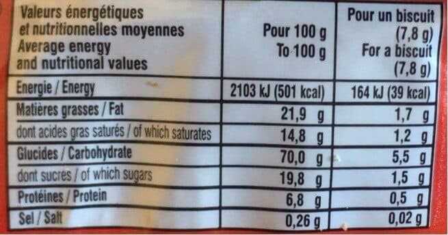 La Mère Poulard Sablés Pur Beurre packshot