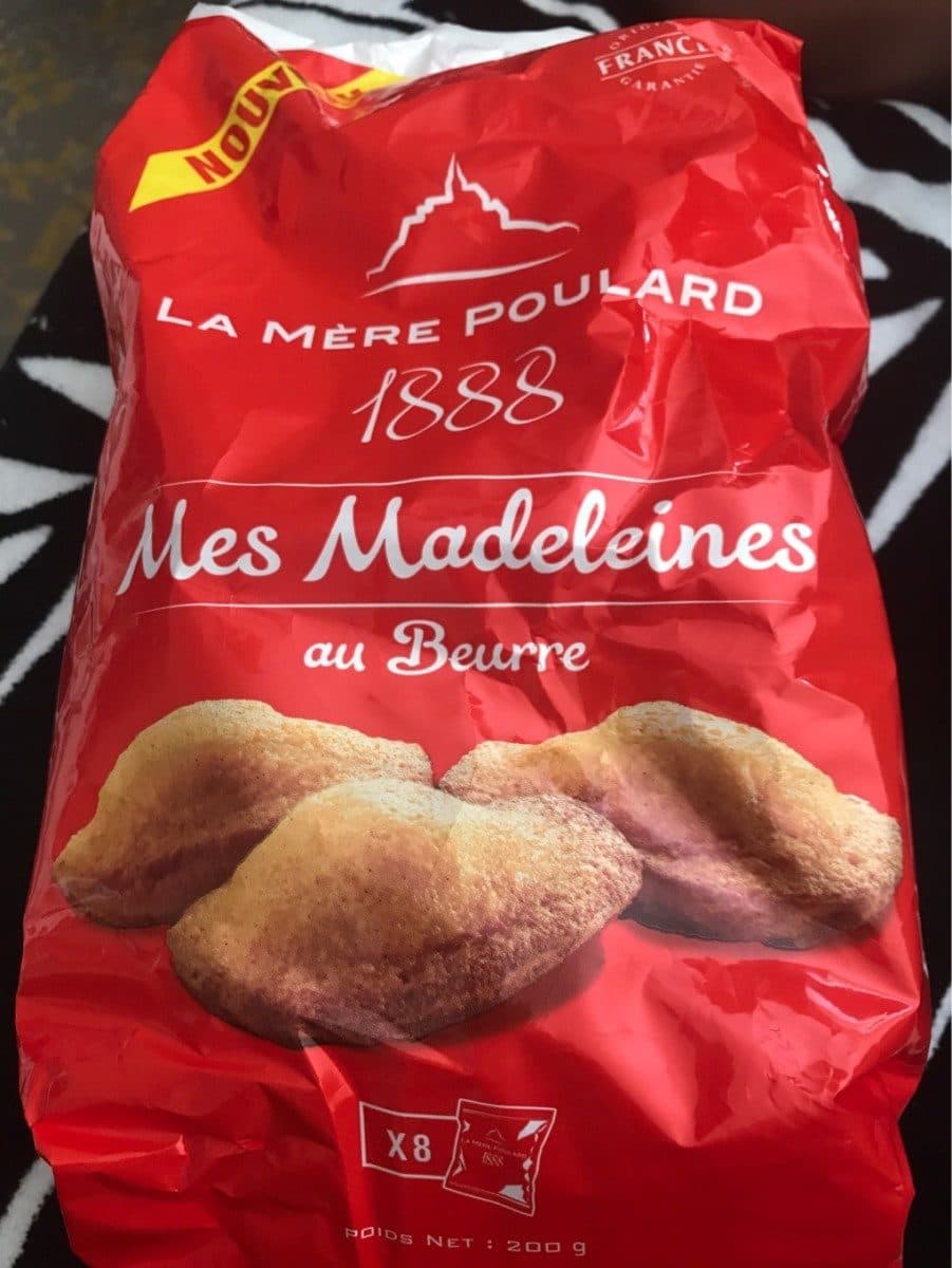 La Mère Poulard Madeleines au beurre packshot