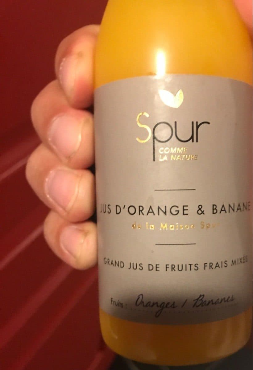 Spur Jus d'Orange et Banane packshot