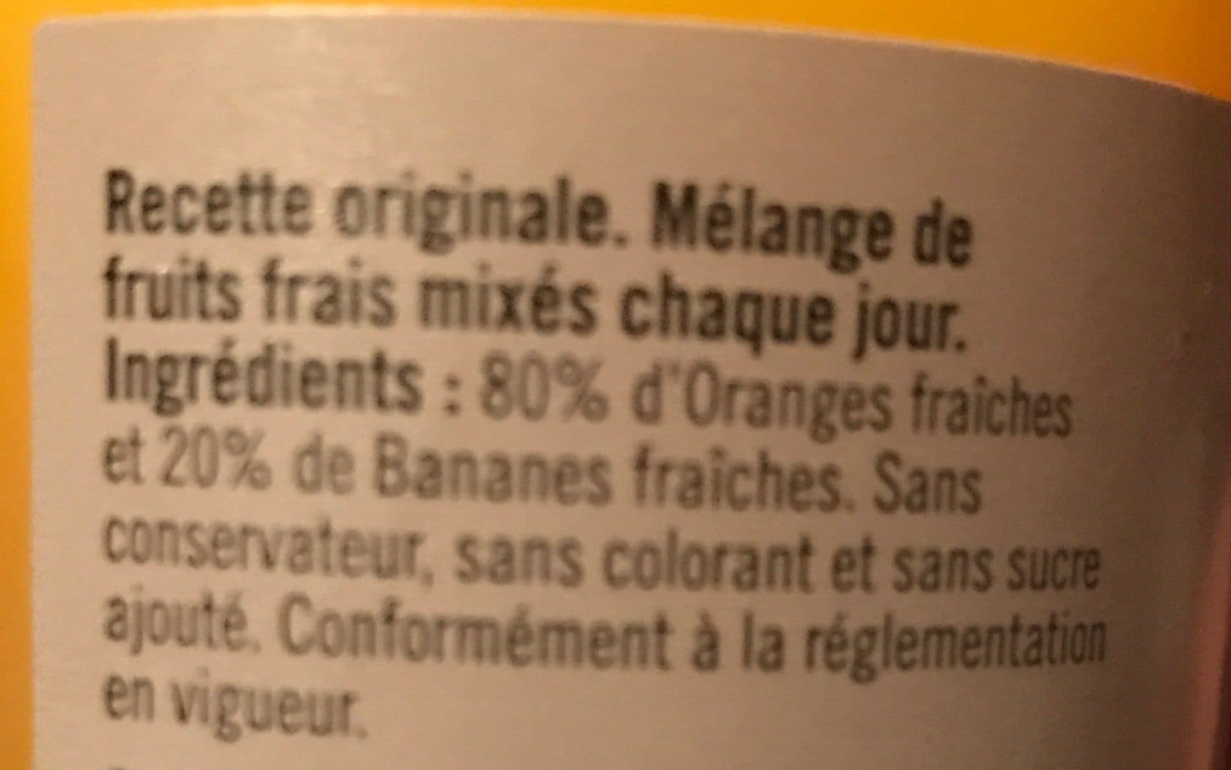 Spur Jus d'Orange et Banane packshot