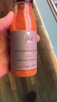Spur Jus d'orange & fraise packshot