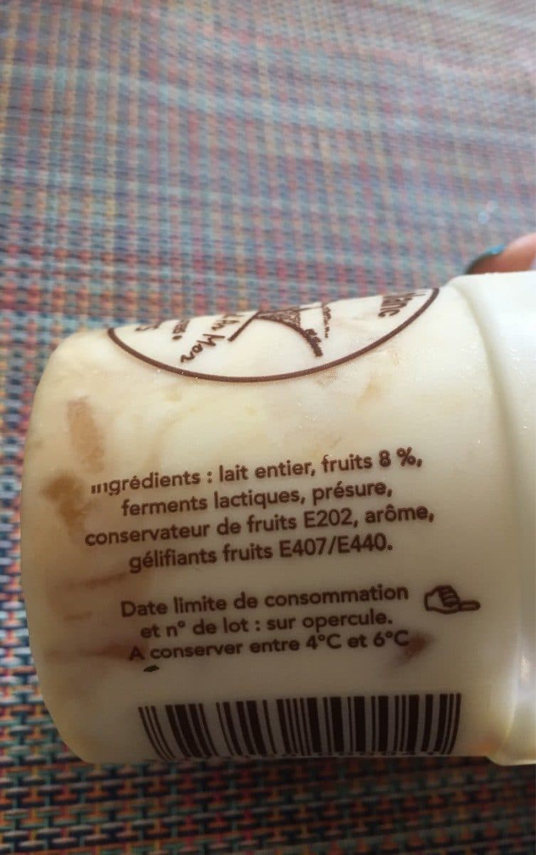 Open Food Facts Fromage Blanc Fruits 4X125G packshot