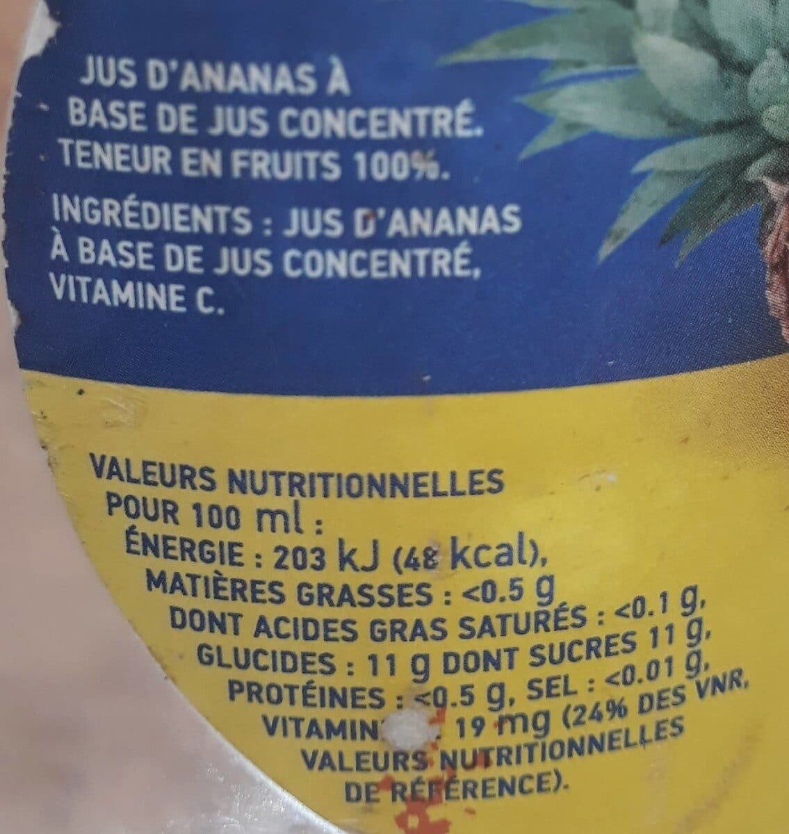 Réa Réa Ananas packshot