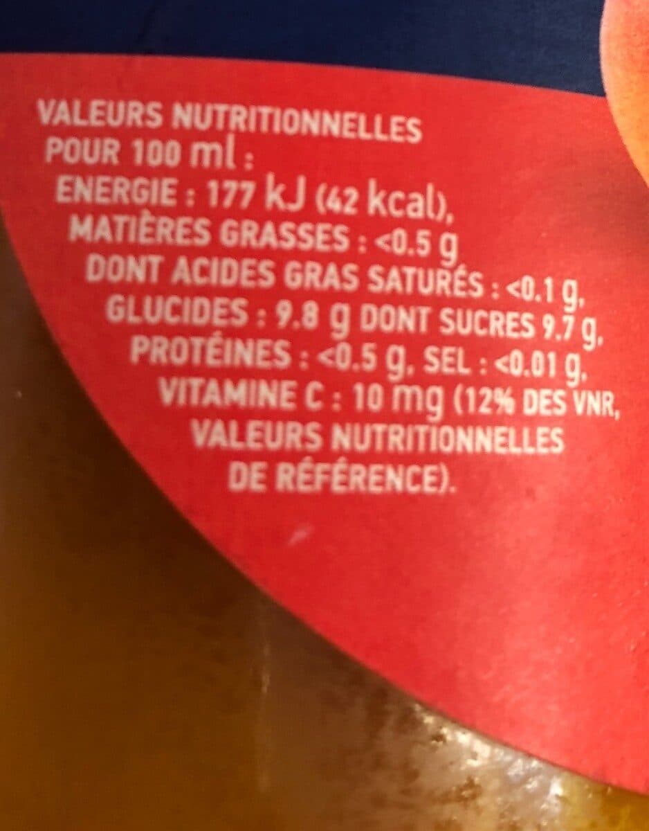 Open Food Facts Jus de mangue packshot
