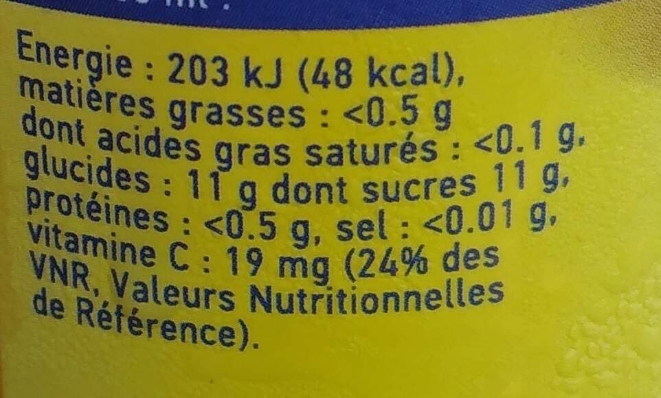 Open Food Facts Réa Ananas packshot