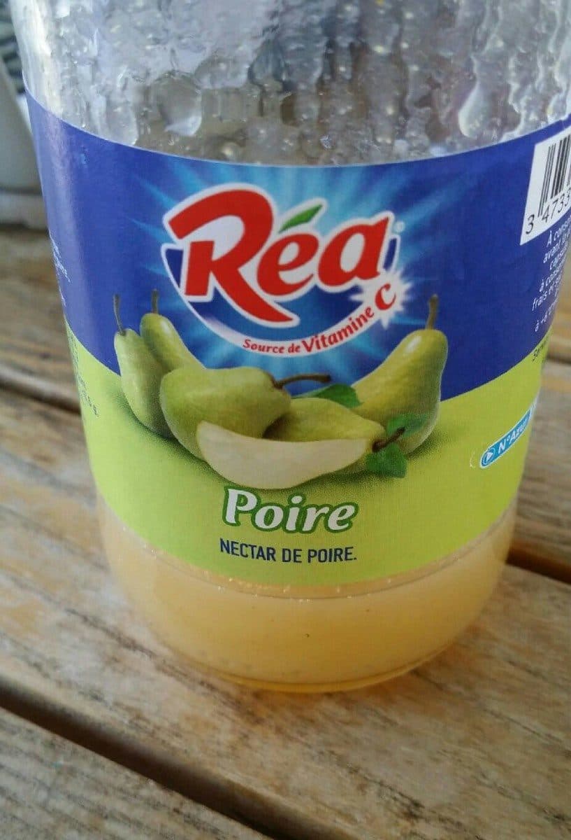 Open Food Facts Réa Nectar de poire packshot
