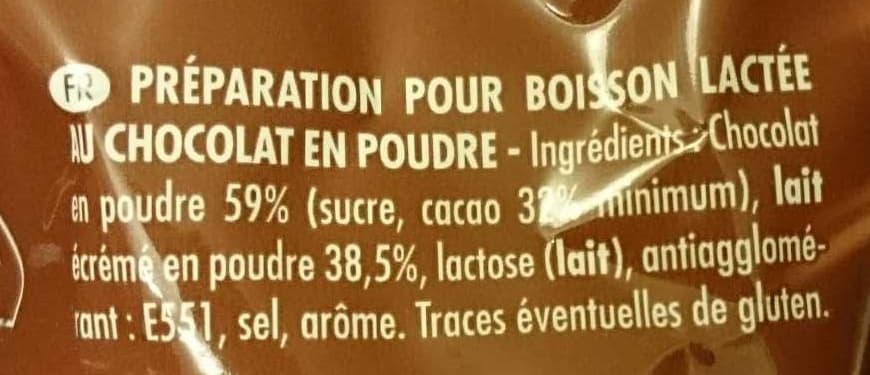 Chocolaterie Monbana Chocolat en poudre lacté 4 étoiles packshot
