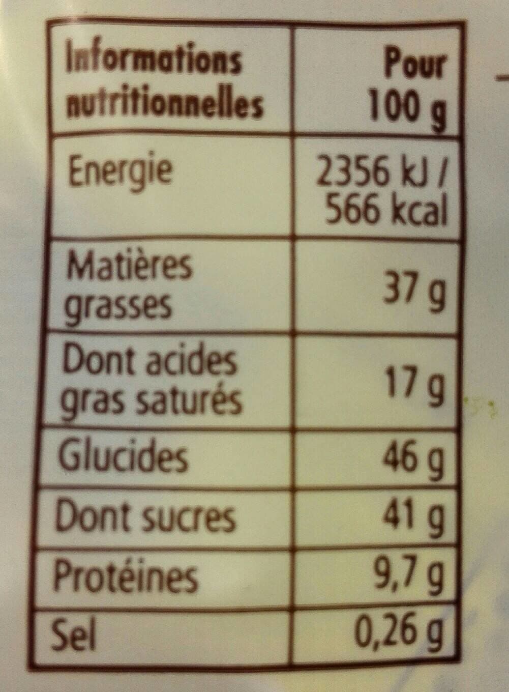 Monbana 5 gourmandises au chocolat packshot