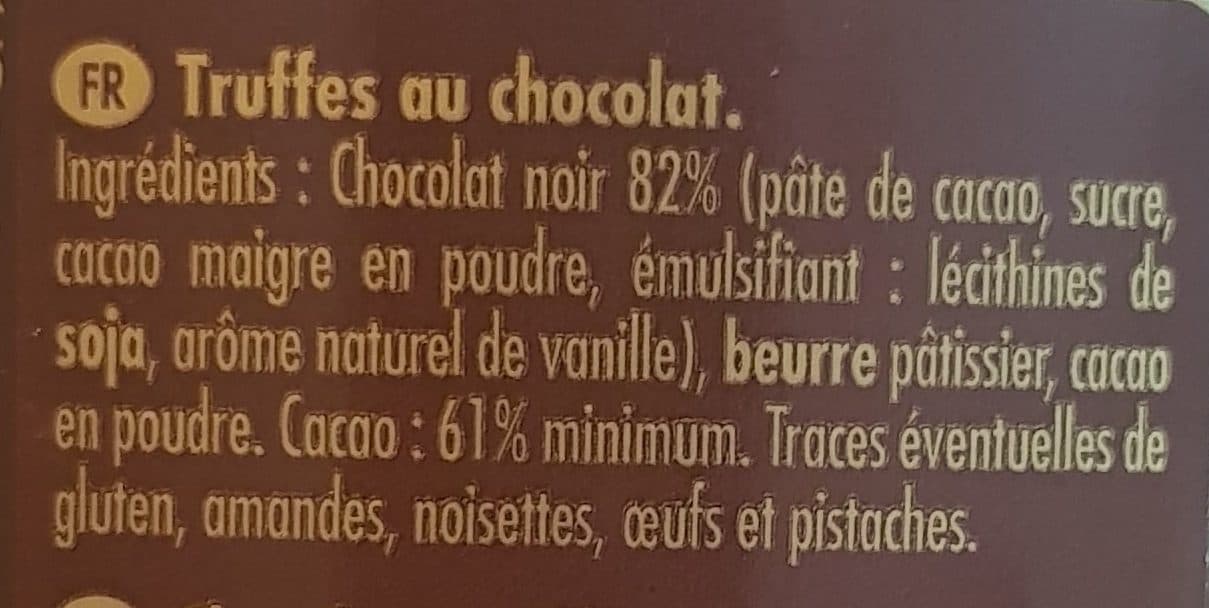 Monbana Truffes fondantes au cacao packshot