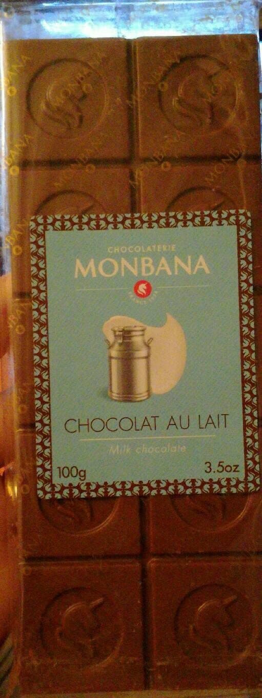 Monbana Chocolat au lait packshot