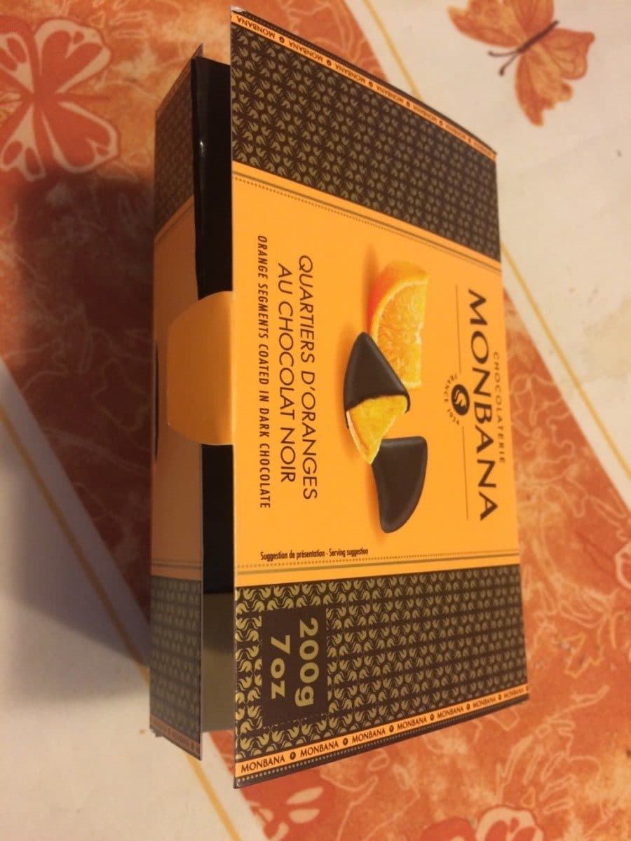 Open Food Facts Quartier d'oranges au chocolat noir packshot