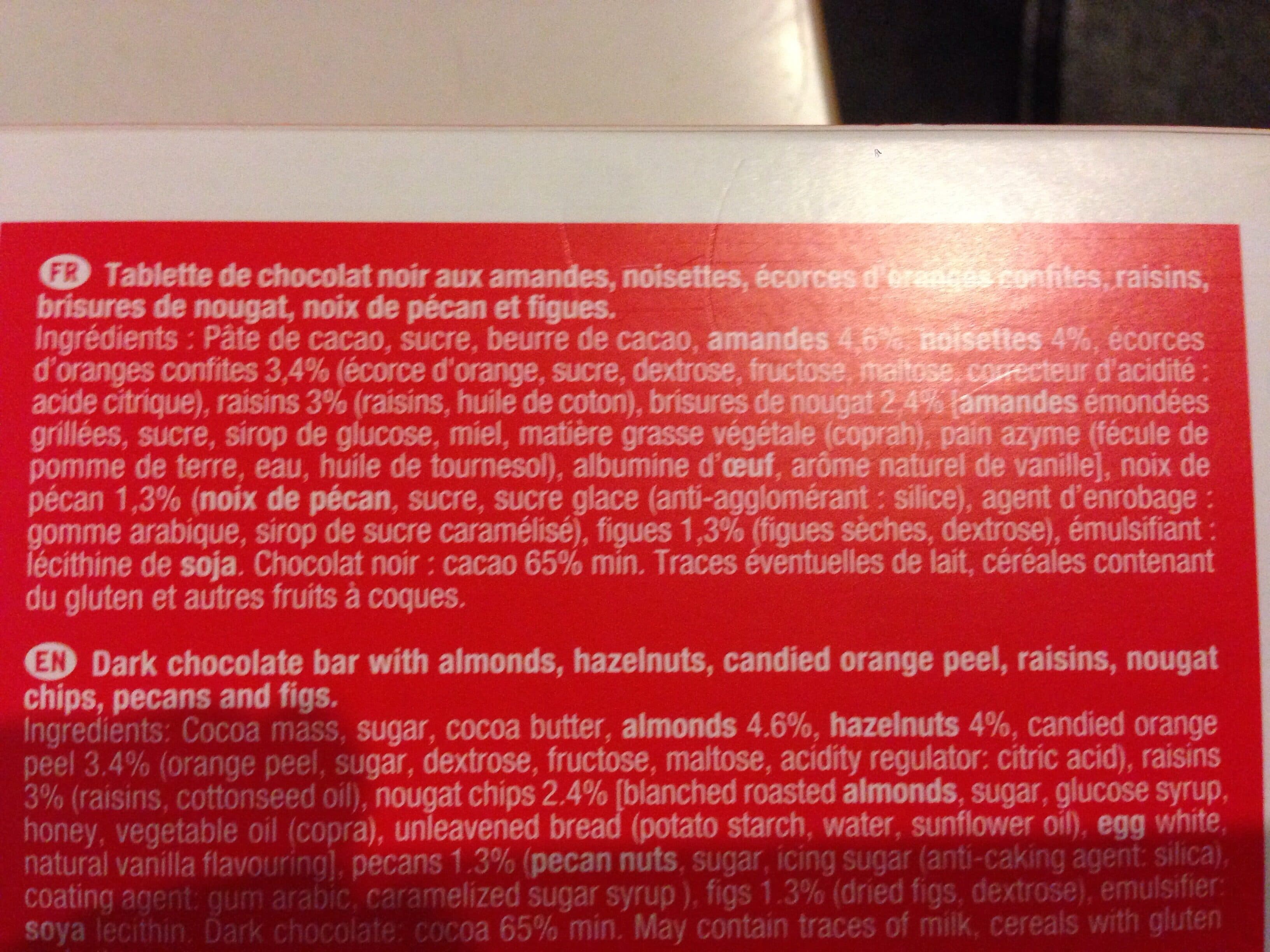 Monbana Tablette De Noël Et Son Maillet - Chocolat Noir, Amandes Et Noisettes packshot