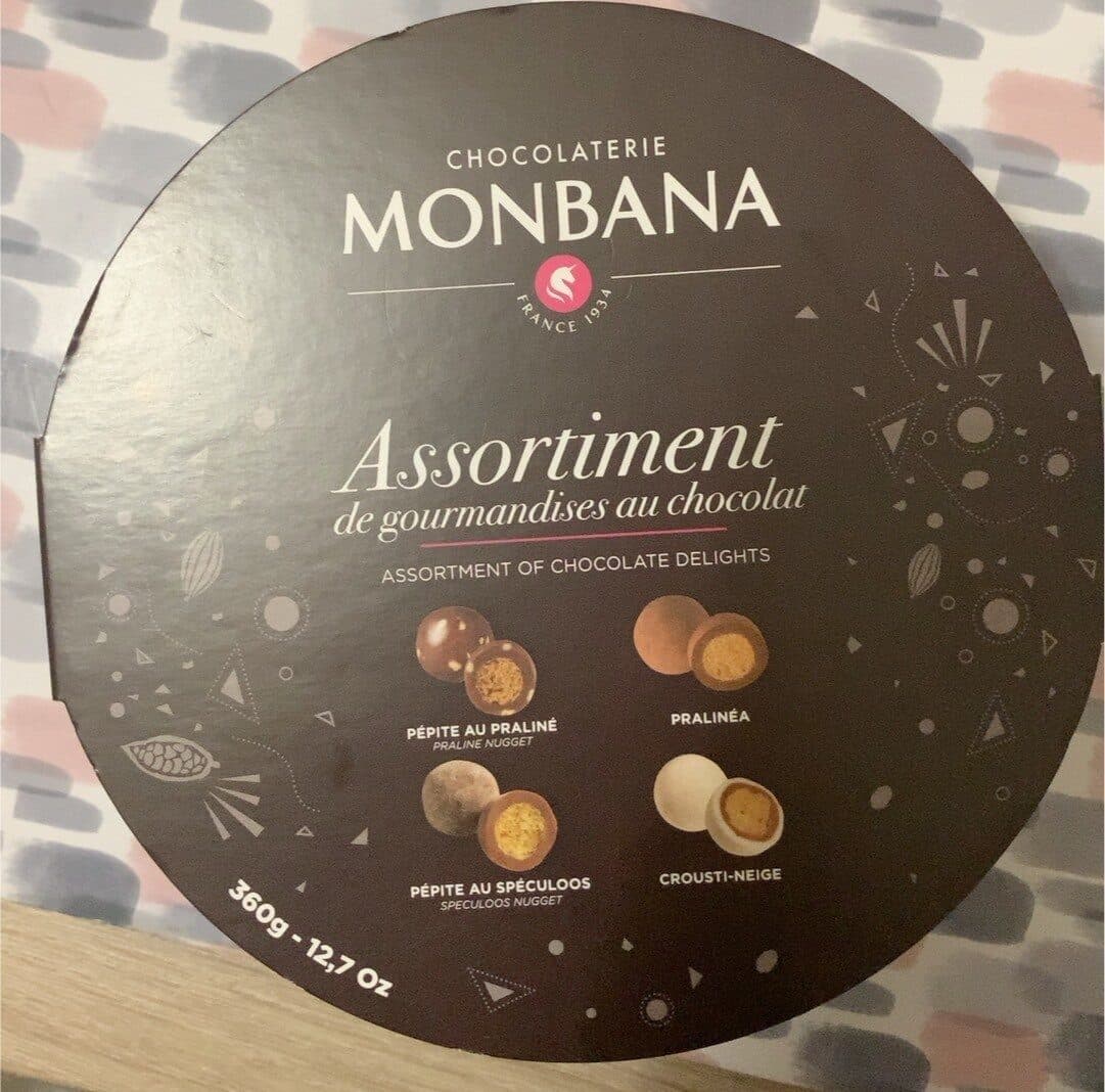Monbana Boite Assortiment De Gourmandises au chocolat packshot