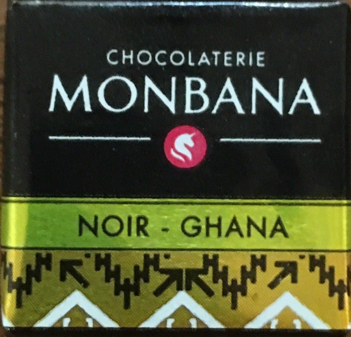 Chocolaterie Monbana Chocolat noir pures origines packshot