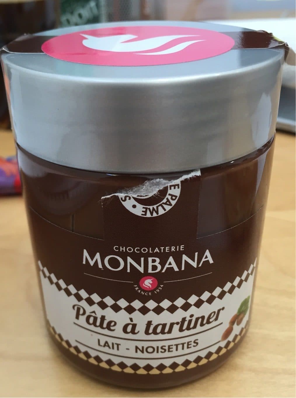 Monbana Pâte à tartiner MONBANA packshot