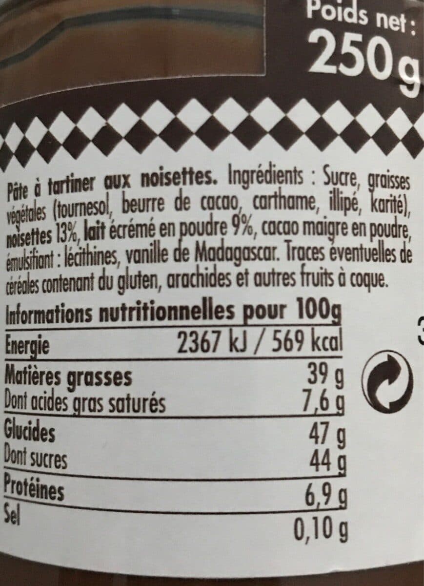 Monbana Pâte à tartiner MONBANA packshot