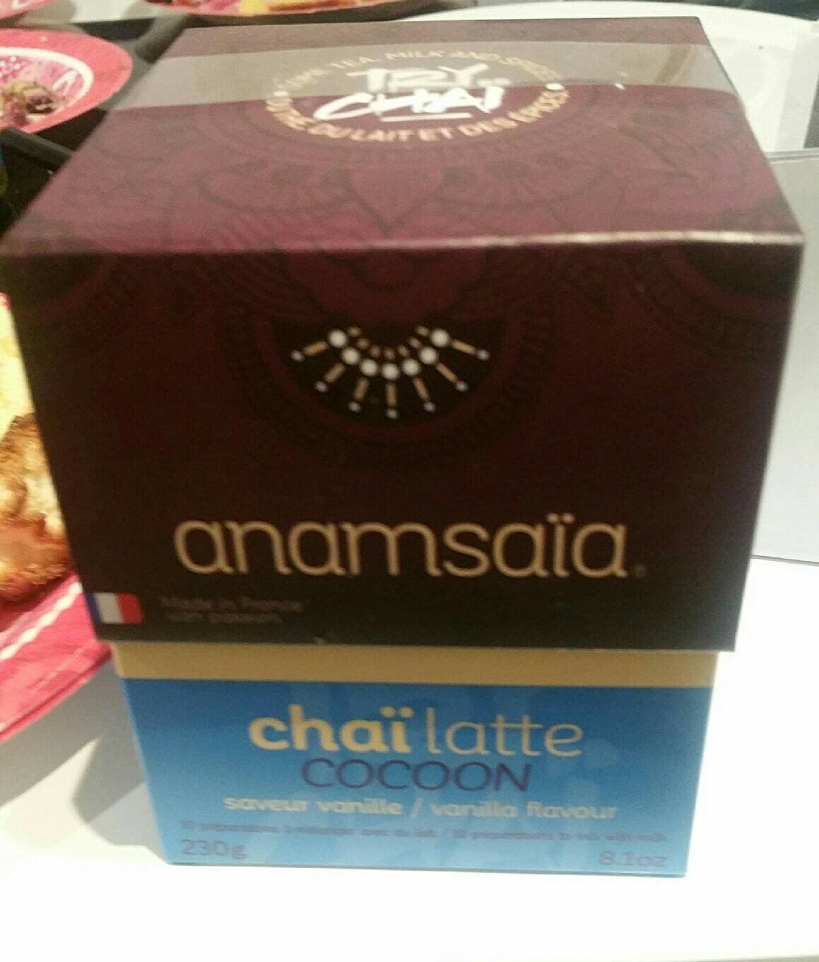 Anamsaia Chaï latte cocoon packshot