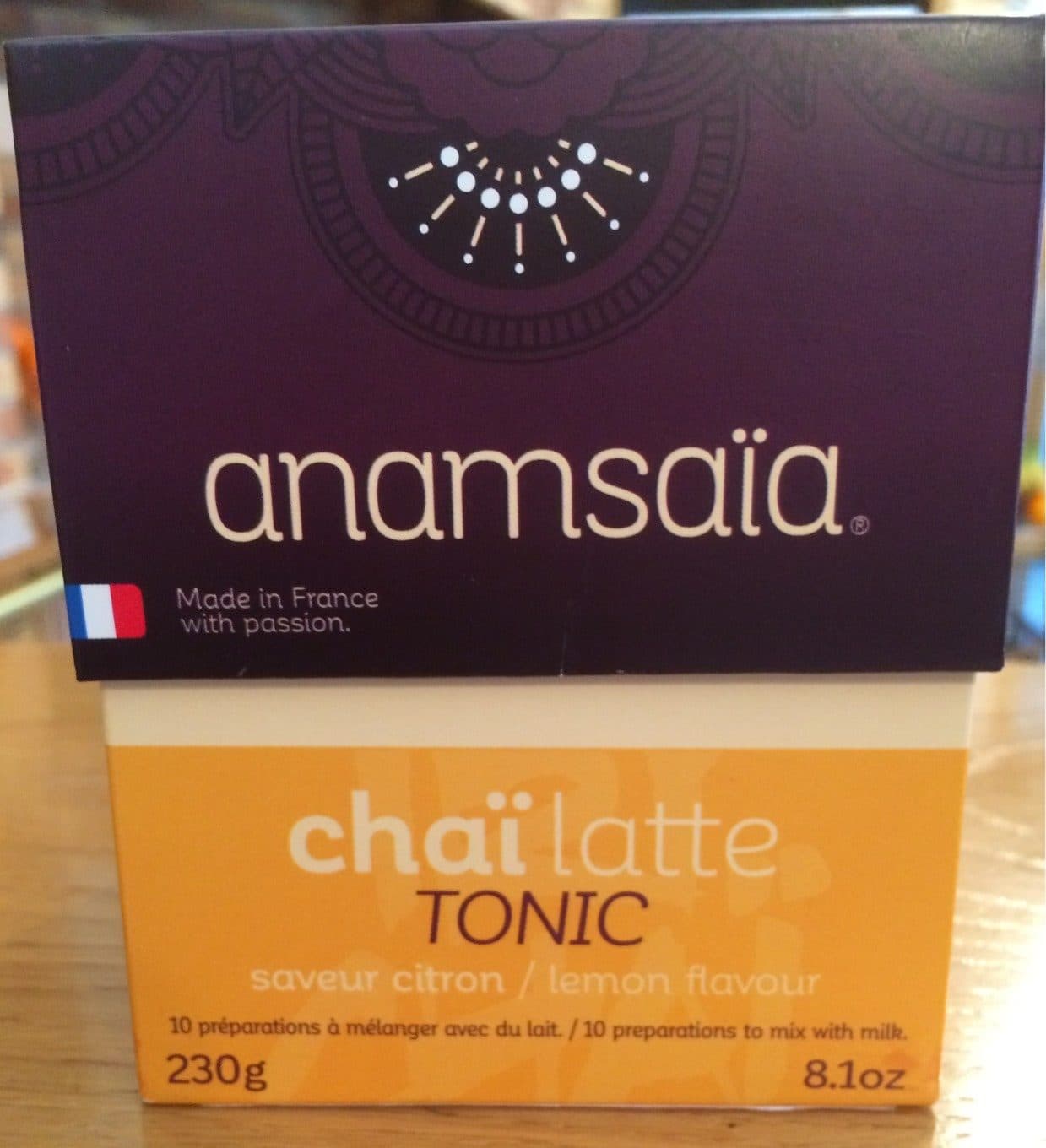 Anamsaïa Chaï latte packshot