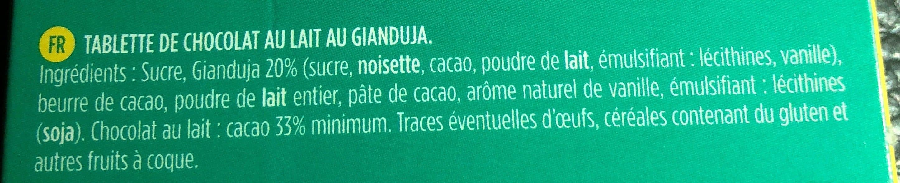 Okakao Lait gianduja packshot