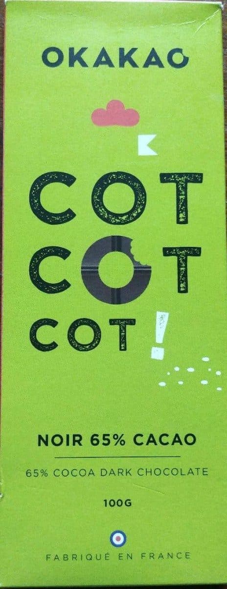 Okakao Cot cot cot Noir 65% packshot