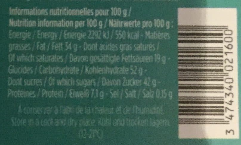 OKAKAO Chocolat au lait gianduja packshot