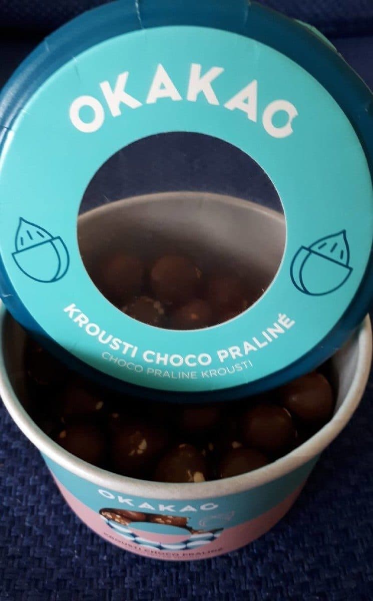 Open Food Facts Krousi choco praliné packshot