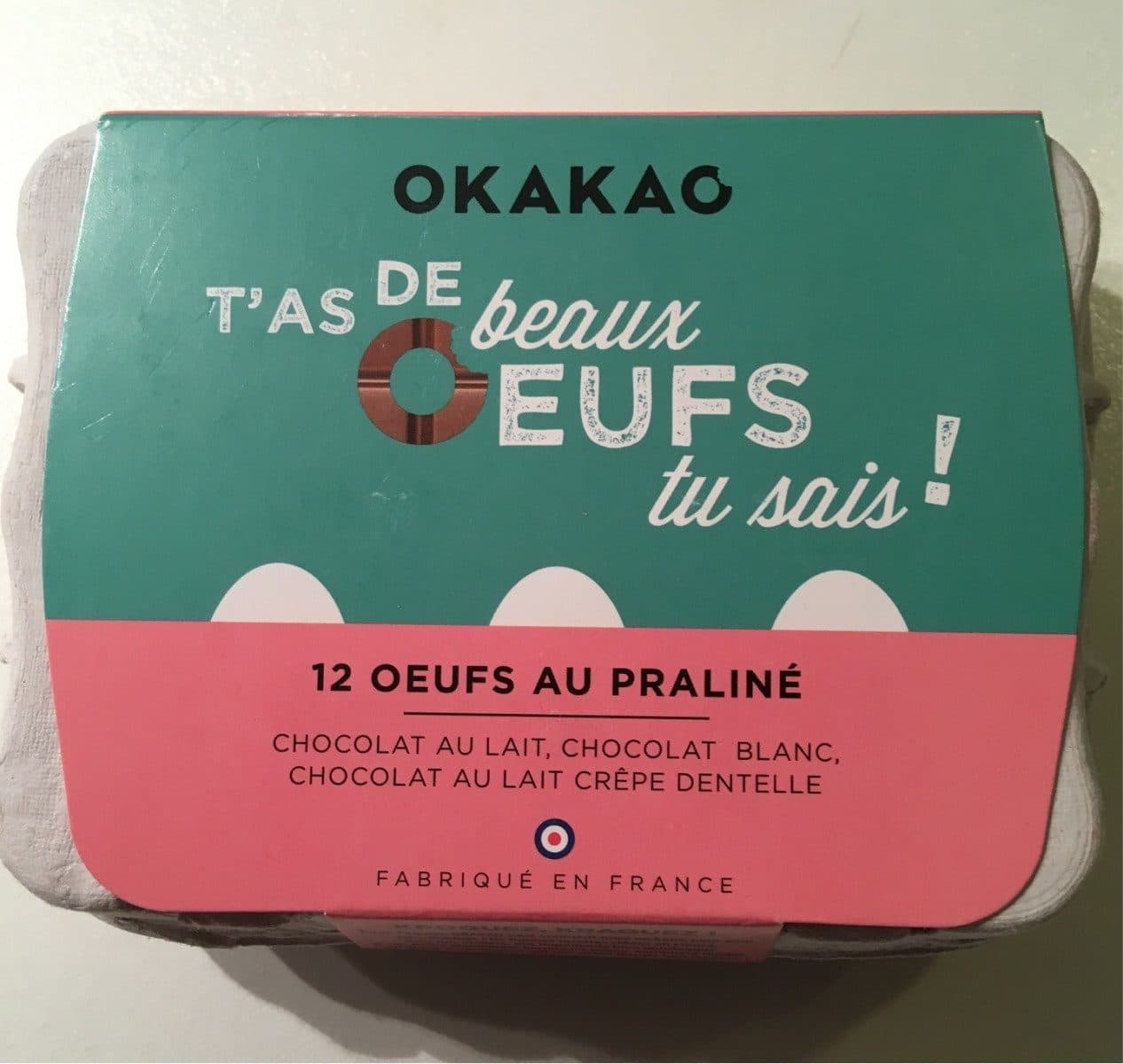 Okakao T’as De beaux oeufs tu sais ! packshot