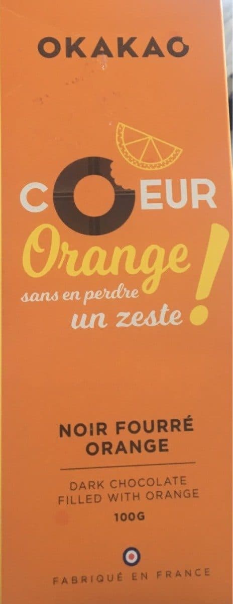 Okakao Coeur orange packshot
